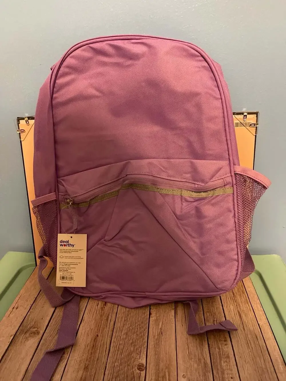 dealworthy 15" Laptop Backpack - Purple - Picture 1 of 4